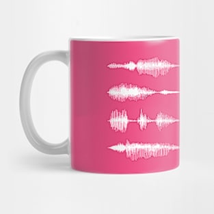 Museum of Portable Sound Waveforms Logo Mug